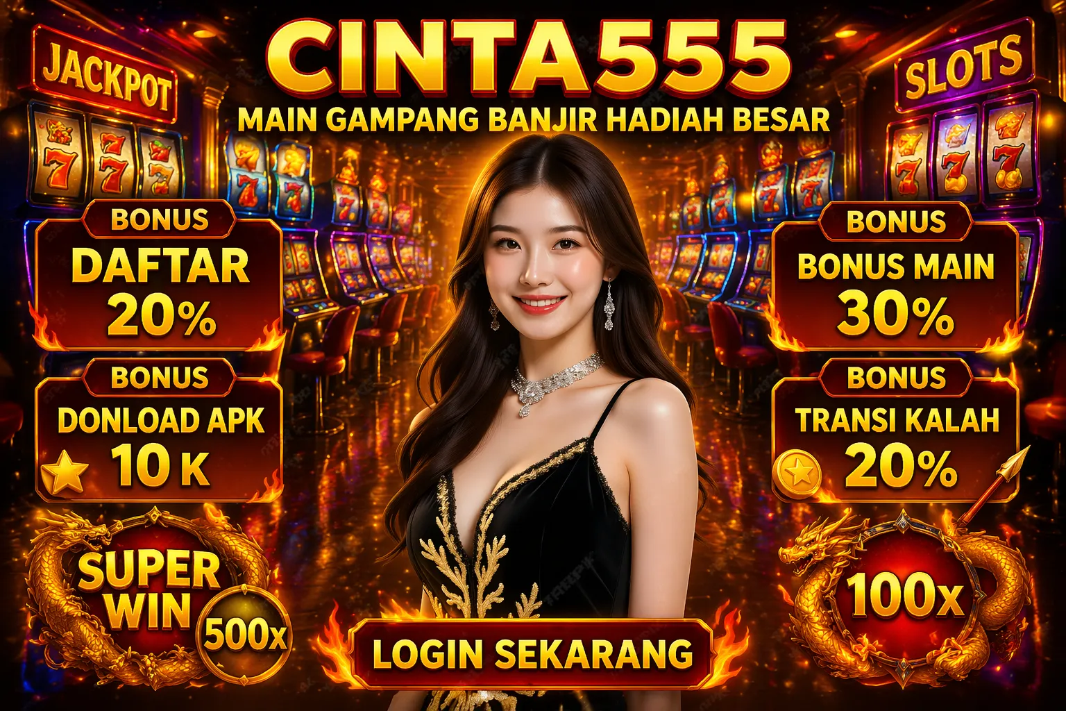 Cinta555 : Promo Top Up Akurat Dana Pemasaran Auto Hemat